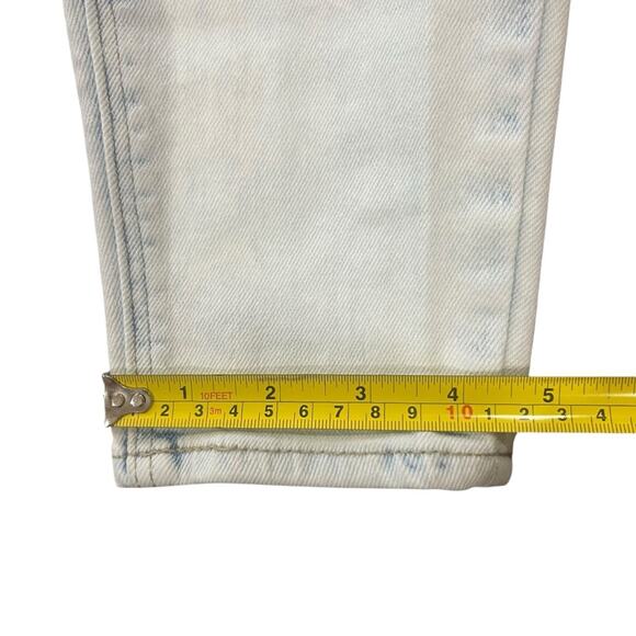 Old Navy Womens Rockstar Super Skinny High Rise Button Fly Light Wash Jeans Sz 4 - Picture 7 of 8